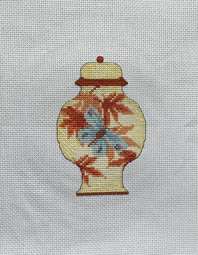 Completed cross stitch - completed,
