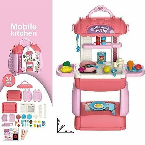 Kids mobile kitchen playset - mobile,