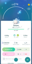 Snom  - Pokemo GO -  Rare Pokémon