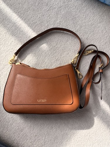 Brown ralph lauren leather bag - ralph,