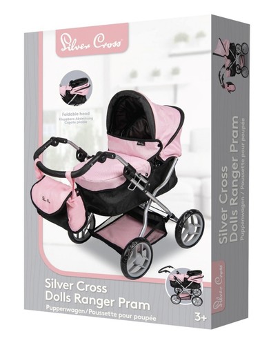 Silver cross doll - silver, for