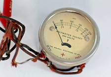 VINTAGE WALSALL ELECTRICAL CO. LTD VOLTMETER POCKET VOLTAGE TESTER