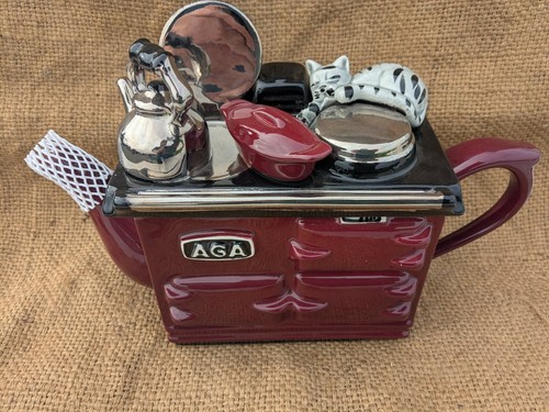 The teapottery aga red - teapottery,
