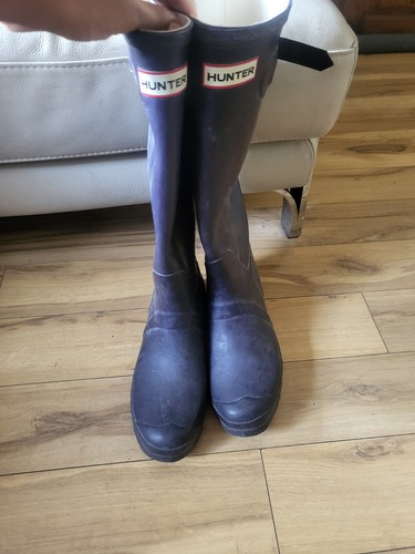 Hunter boots deep purple - hunter,