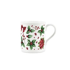 Christmas holly small mug - holly,
