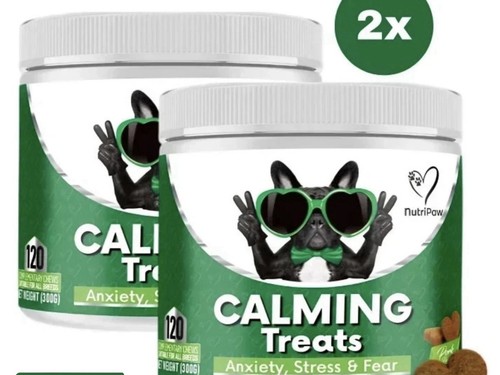 Nutripaw calming treats are - calming,
