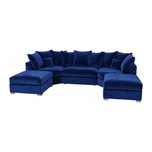 Modern shaped sofa - modern, u
