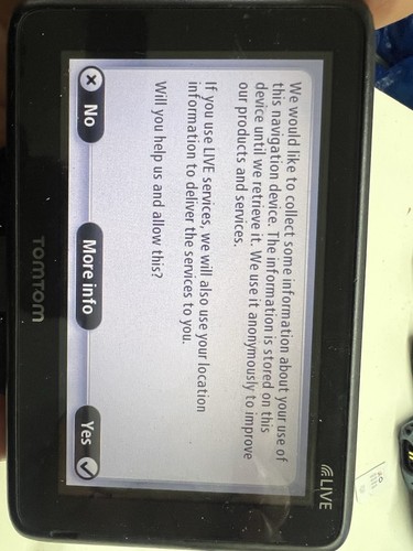 Tomtom live 1000 satnav - 1000,