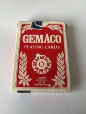 GEMACO CASINO WINDSOR PLAYING CARDS IN ORIGINAL BOX - EXCELLENT CONDITION