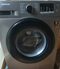 Samsung Series 5 WW80TA046AX/EU Washing Machine - Platinum Silver