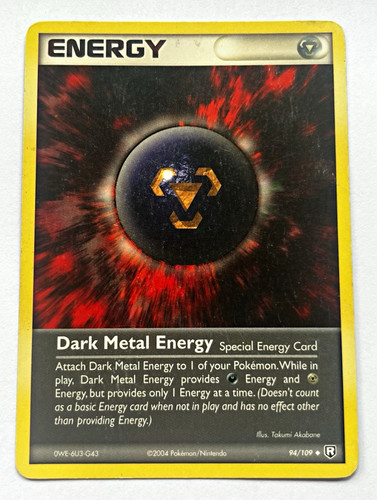 Dark metal energy - metal, pokémon