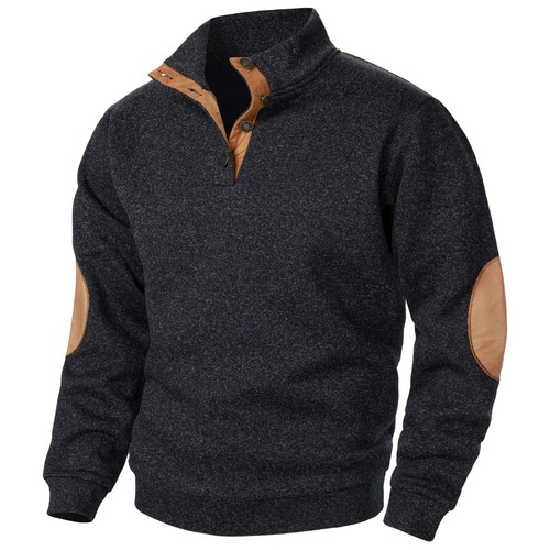 Men stand collar knitted - men's,