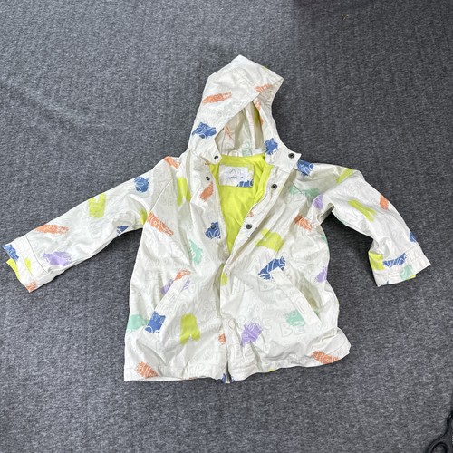 Zara girls white hooded button - girls,