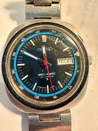 1970 seiko bell - bell-matic, jewel