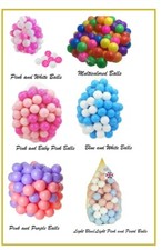 Soft Play Balls for Ball Pit Kids Small Colorful Plastic Balls Crush Proof