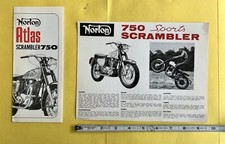 2- Vtg 1965 NORTON MOTORCYCLE