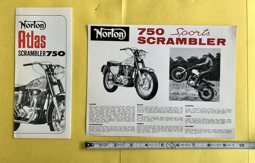 Vtg 1965 norton motorcycle - vtg,