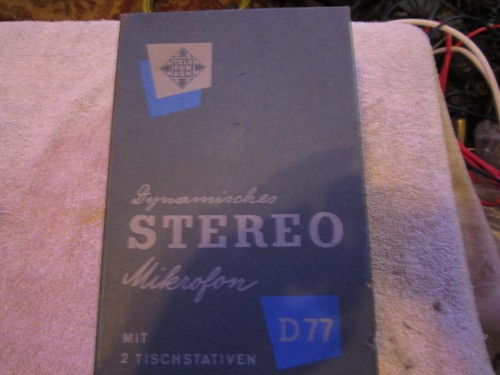 Vintage telefunken d77 stereo - d77,