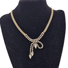 Vintage Gold-Tone Rhinestone
