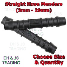 Straight Hose Mender Pipe Repair Pond Fuel Diesel Windscreen Connector Straights