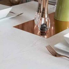 Woodgrain Sticky Back Plastic Self Adhesive Vinyl Film Pearl White 45cm x 2m