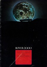 Rover P6 2000 SC & 2000 TC Brochure c.1972