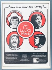 O LUCKY MAN 1973 vintage UK
