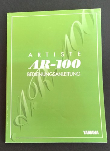 Yamaha artiste ar100 organ - yamaha,