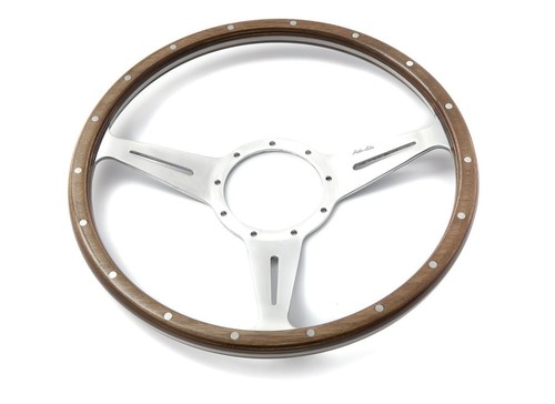 Steering wheel dished wood - steering,