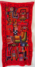 Possible Vintage Mola Textile