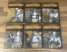 History Channel CONQUERORS - 6 Dvd’s  - World Leaders - Documentaries ⭐️VGC⭐️