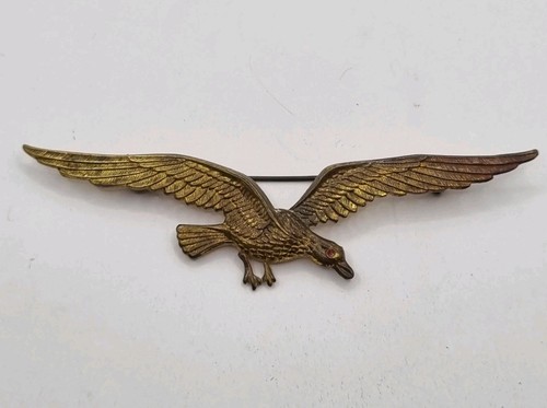 Vintage gilt metal - vintage, bird