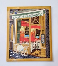 Benaya Paris Cafe Ceramic Wall