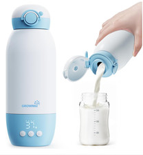 Portable Bottle Warmer for Travel GROWNSY Fast Baby Bottle Warmer on The go Cord