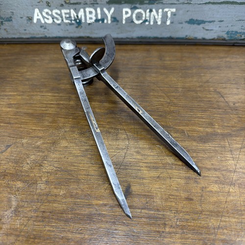 Rare henry taylor compass - 8”,