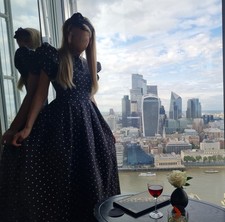 cute OASIS polka dot maxi