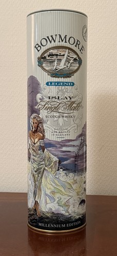 Vintage bowmore whisky - vintage, tin