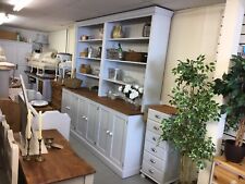 Huge vintage Painted Pine Dresser,kitchen Cupboards+Draw,Kent Furniture Showroom