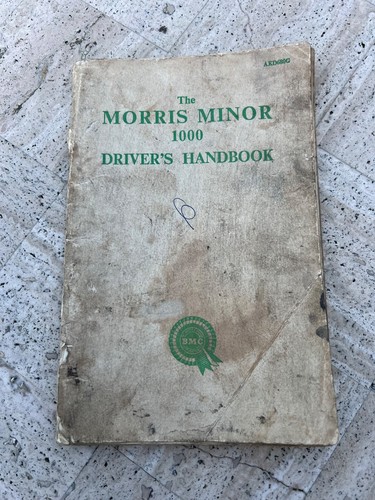Morris minor 1000 driver - morris, driver's