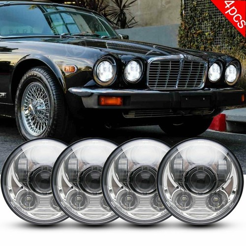 4pcs 75 round led - 4pcs, 5.75"