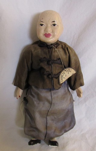 Old chinese doll - old,