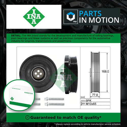 Crankshaft pulley - pulley, (tvd)