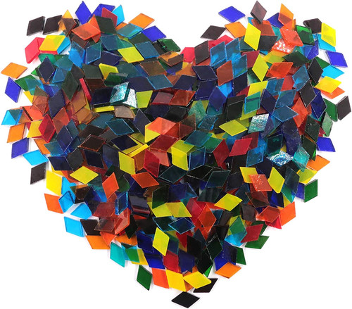 Stained glass mosaic tiles - mosaic,