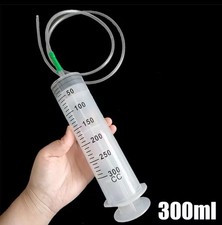  300ml Large Capacity Syringes Oil Pump with 1M Hose Pet Feeding Measurin