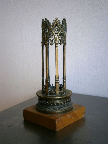 Gilded bronze marble - gilded,