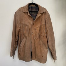 Vintage mens Brown Suede