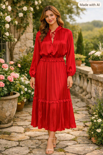 Rail silky feel dress - feel,