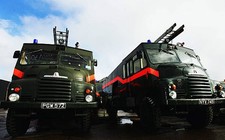 Bedford Green Goddess fire