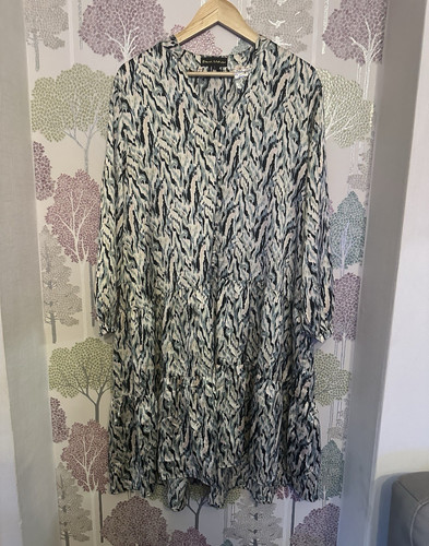 Frank usher smock - dress, l