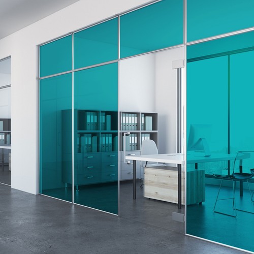 Transparent coloured window - transparent,